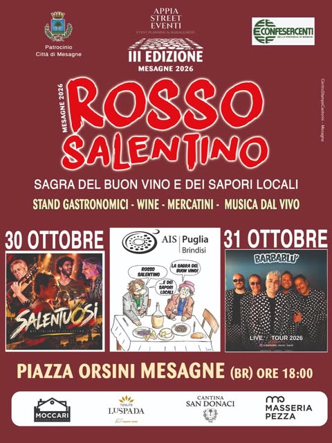Locandina di Rosso Salentino - III Edizione