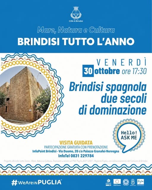 Plakat von Brindisi spagnola: due secoli di dominazione
