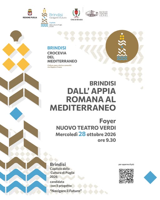 Locandina di Brindisi: dall'Appia romana al Mediterraneo