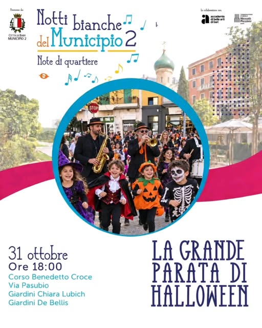 Plakat von Notti bianche del Municipio 2 - Note di quartiere
