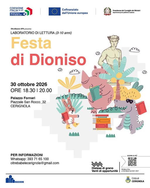 Plakat von Festa di Dioniso
