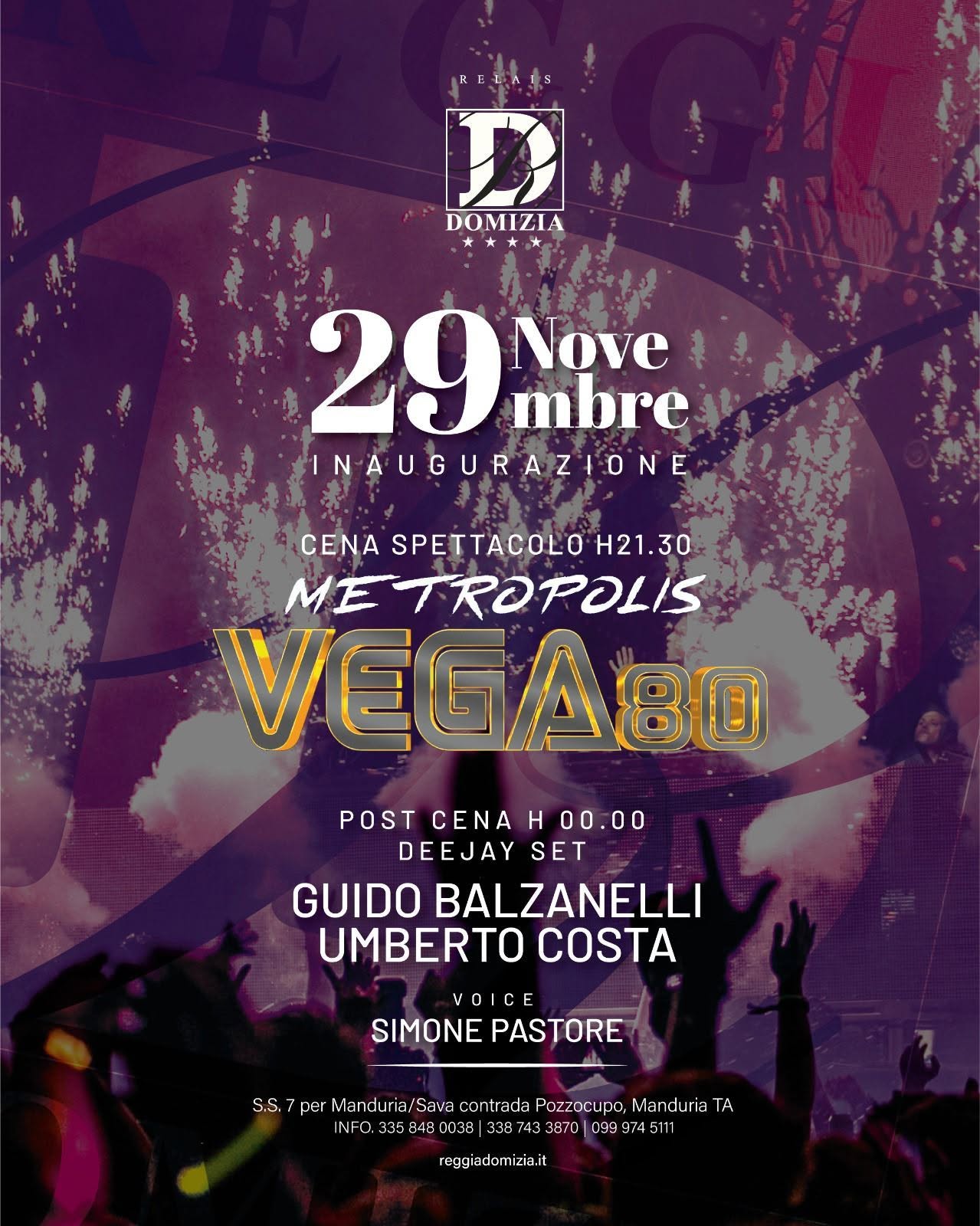 Locandina di Inaugurazione Relais Domizia