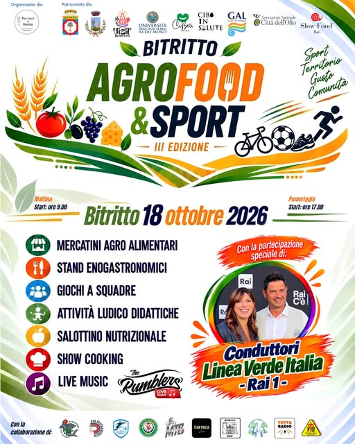 Locandina: Bitritto AgroFood & Sport