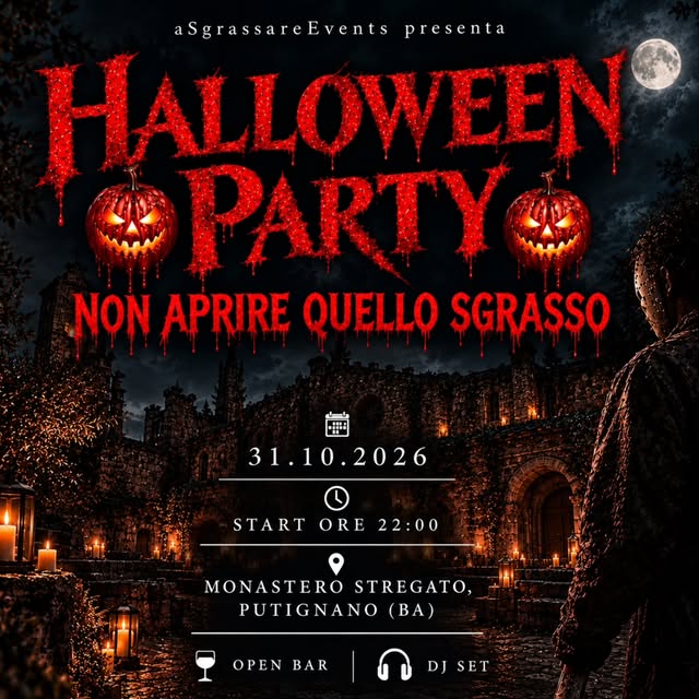 Locandina di Halloween Party - Non Aprite Quello Sgrasso